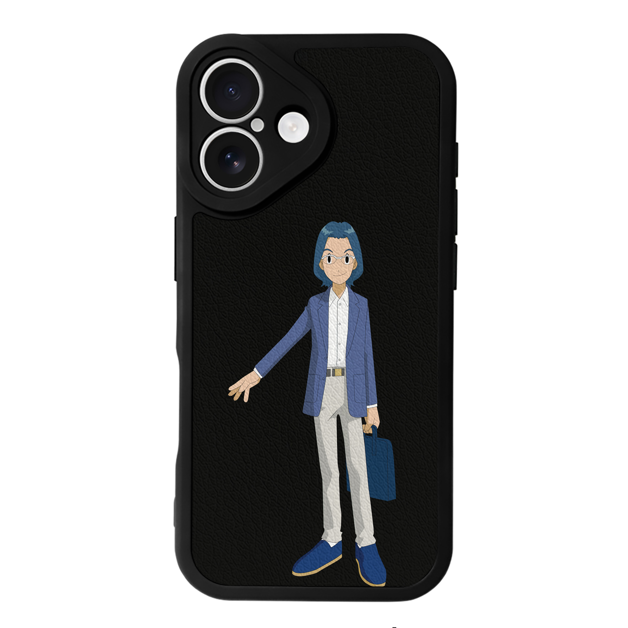 （画像用） Digimon デジタルモンスター/デジモン 【iPhone 16シリーズ対応】シリコンスマホケース（レザー調） 材質：シリコン